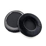 manchon en mousse Coussinets d\'oreille en Velours Coussins Mousse de Remplacement Couvre Cache-Oreilles Oreiller for MSI ds502 DS-502 Casque pièces réparation Manchon en Mousse(Black)