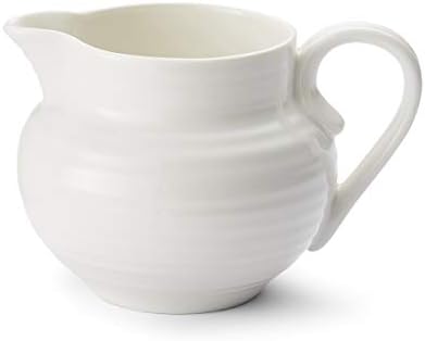 Sophie Conran for Portmeirion Creamer, Porcelain, White, 13 x 11 x 9.3000000000000007 cm