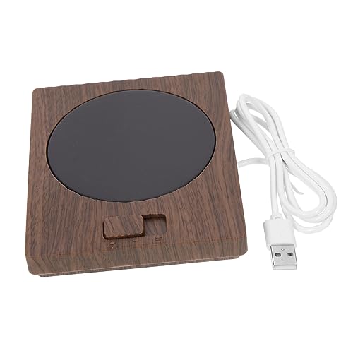 Cabilock Scalda Tazze Usb Per Caffè e Latte Scaldatazze Da Ufficio e Casa Sottobicchiere Riscaldante Piccolo e Leggero Mantiene Caldo Bevande Durante Tutto Giorno