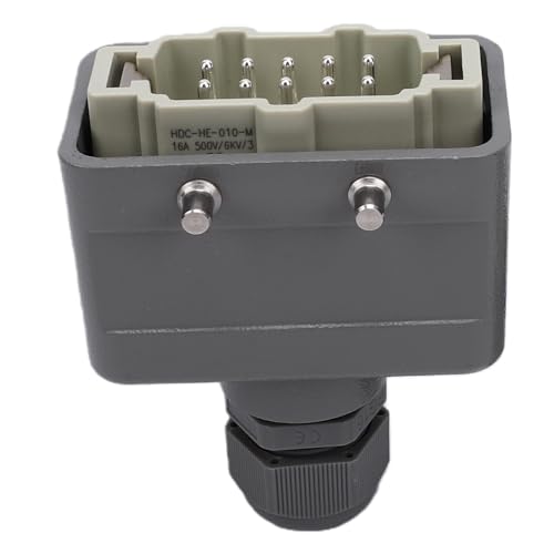 Conector enchufe industrial 10P para proteger cableado de servidores y redes 7