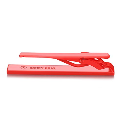 Image of HONEY BEAR 5cm /5.4cm /6cm Mens Tie Clip Bar for Normal Size Steel Business Wedding Gift 1.97 inch /2.12 inch /2.36 inch