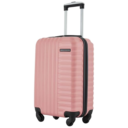 Image of French Connection 22 inch Quinn Carry-On Luggage, Rose Elegance