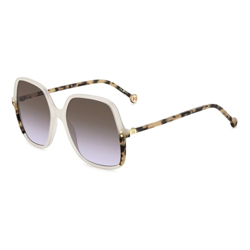 CAROLINA HERRERA Her 0244/S Gafas de Sol, Ivory, 56 para Mujer