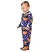 Emelivor Halloween Cats Pumpkin Baby One-Piece Newborn Pajamas Cotton Sleepwear Outfits for Boy Girl Kids