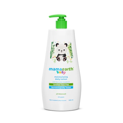 Mamaearth Daily Moisturizing Natural Baby Lotion (400 ml)