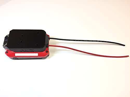 Terrafirma Technology BATTERY ADAPTER FOR CRAFTSMAN V20 LITHIUM BATTERY 18VOLT 20VOLT MOUNTABLE DOCK Black