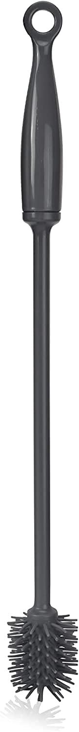 Silicone Bottle Brush Anthracite, 3.5 x 33 x 3.5 cm, Grey (33cm)
