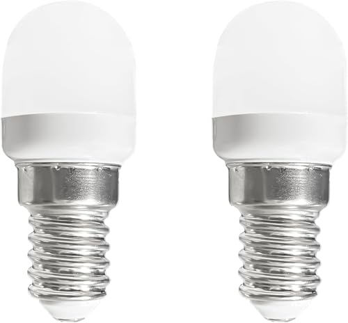 Listado de Refrigeradores Puebla más recomendados. 39 W11518235 W11160686 - foco de luz para nevera, 120 V, 2 W, compatible con Whirlpool, luz LED, foco de refrigerador Kenmore (2)