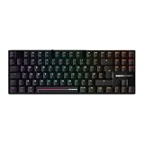  CHERRY MX 8.2 Pro TMR Wireless tastiera Gaming USB + RF Wireless + Bluetooth QWERTY Inglese UK Nero (CHERRY XTRFY MX 8.2 PRO TMR - WIRELESS UK ENGLISH) - Versione UK