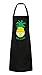 Fartuch kuchenny - Keep Smiling Ananas śmiech - fartuch do grillowania unisex dla kobiet i mężczyzn