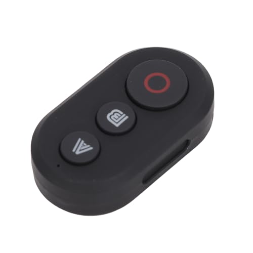 XUMIUZIY Mando a Distancia Bluetooth para Cámaras de Acción 13/12/11/10/9/8, X2/X3/X4/X5/GO 3/Go 3S/Ace Pro/Ace Pro 2, Obturador Inalámbrico Recargable para Fotos y