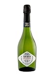 Vino Sin Alcohol Espumoso - Viña Aderus 0,0º – Macabeo, Xarel·lo, Parellada, Airén - Aroma Fresco con Notas de Fruta y Toques Florales – Burbujeante, Cremoso y Suave – 75 cl - Covides