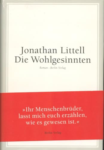 Die Wohlgesinnten [German] 3827007380 Book Cover