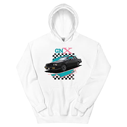 Regal Grand National GNX Black Muscle Car Old School Miami 80s Aesthetic Hoodie