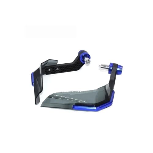 Für Aprilia RSV4 RSV1000/R Für Caponord 1200 Für Dorsoduro 750 Für Shiver Für Tuono 1000/R V4R Motorrad-Handschutz-Windschutzscheibe(Blue)