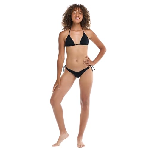 EIDON Women's Standard Leah High Cut V-Front Tie Side Cheeky Bikini Bottom Swimsuit4