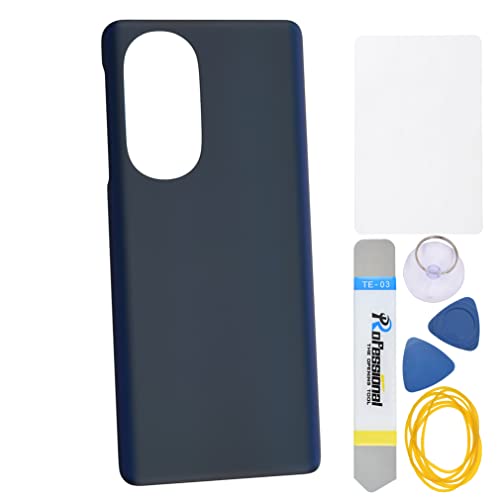 Black Acrylic Glass Cover Housing Door Replacement Backs for Motorola Edge X30 XT2201-2 Including Installation Instruction Tool Kit by Double Sure - Used condition - US$11.63