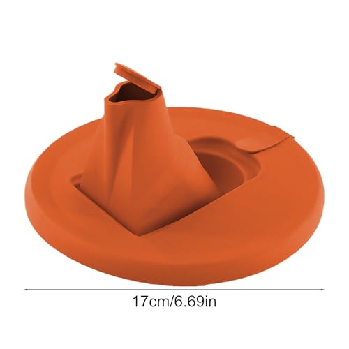 Tapa de vertido para pintura antidesorden con boquilla integrada para conservar botes abiertos 6