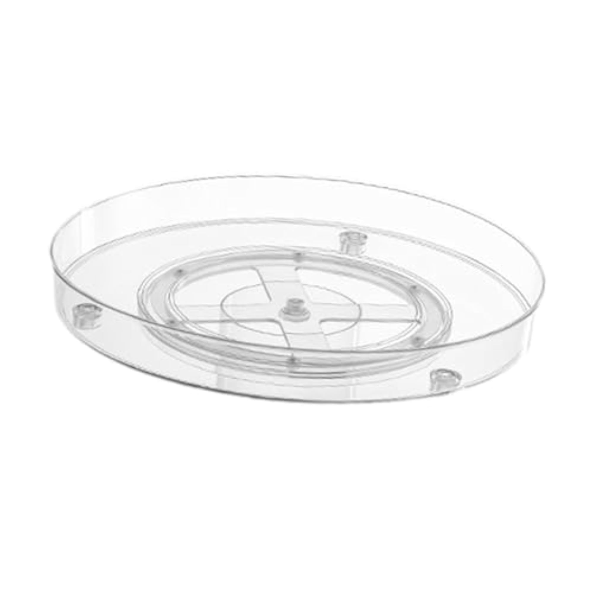 Rotating Turntable Organizer, Lightweight Storage Bin