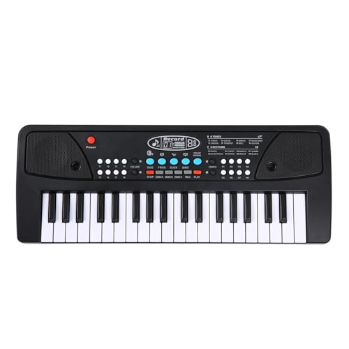 Électronique clavier Piano Piano Électrique À Orgue Électronique USB À 37 Touches, Avec Microphone, Clavier Électronique Numérique Noir, Stéréo Intégré - Les Beatles, Paul McCartney, John Lennon, RIngo Starr, George Harrison Électronique clavier Piano Piano Électrique À Orgue Électronique USB À 37 Touches, Avec Microphone, Clavier Électronique Numérique Noir, Stéréo Intégré