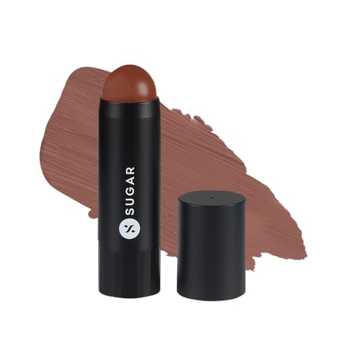 SUGAR Cosmetics Face Fwd Contour Stick - 02 Espresso Edge (Coffee Brown) Longlasting Formula, Lightweight