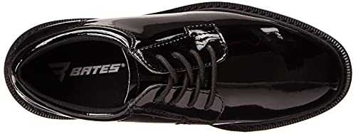 Bates Women's Sentry Lux Oxford High Uniform Dress Shoe, Black Gloss, 6.5 #TOP4