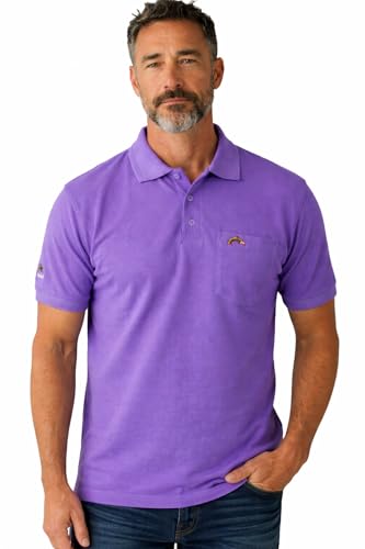 Image of Men Regular fit Polo Neck Front Pocket ||Pocket Embroidery Casual Wear T-Shirt||Half Sleeve Side on Sleeve Embroidery|| Button Closer t Shirt for Men