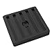 LQ Industrial 4PCS 48x48x8mm Air Conditioning Outdoor Units Black Rubber Vibration Damping Pad Suitable for Washing Machines and Refrigerators