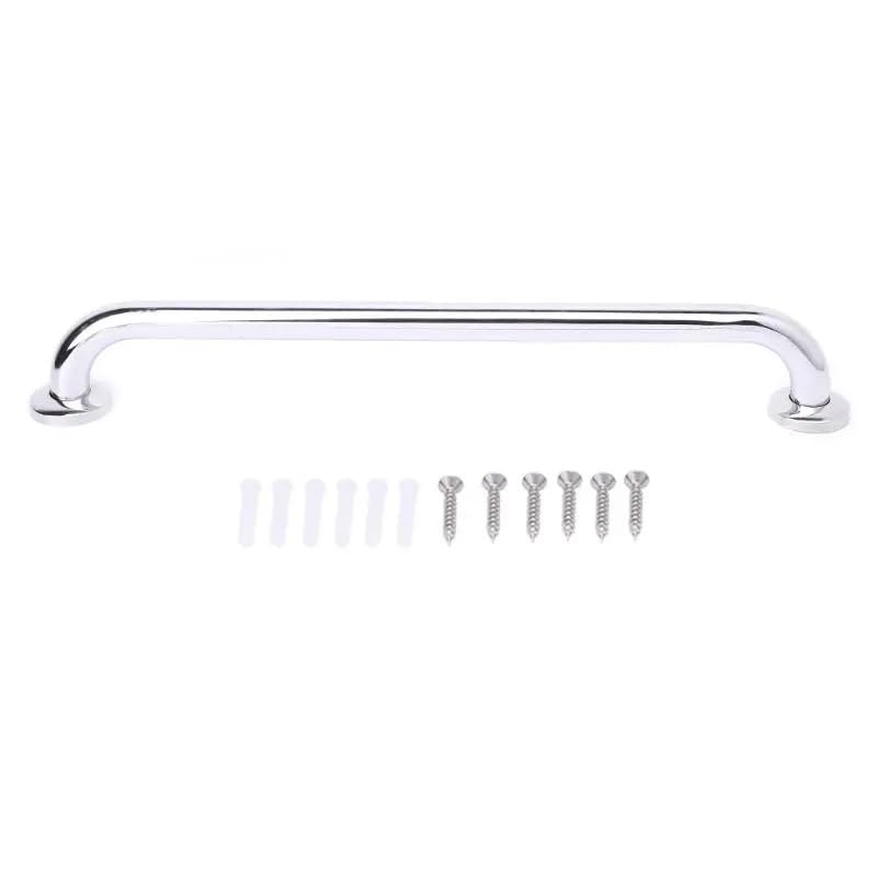 Barra de Apoyo para baño, pasamanos de Acero Inoxidable de 30/40/50 cm para bañera y Ducha. Soporte de Seguridad.