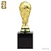 Official FIFA World Cup 2026 Edition - 4 Inch 3D Trophy w Acrylic Base - Timeless Collector’s Item Premium Zinc Alloy - FIFA World Cup Trophy Replica Perfect for Desk, Man Cave, Football Memorabilia