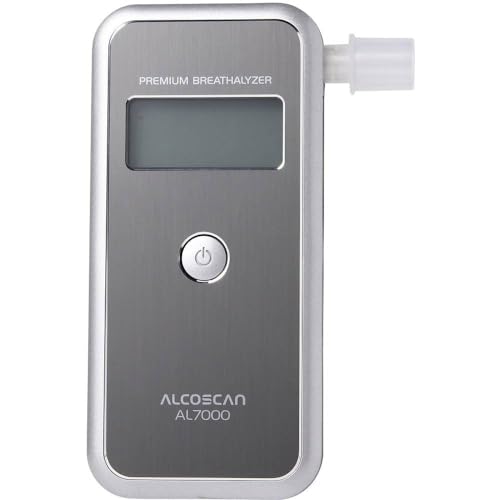 Preisvergleich Produktbild ACE AL7000 Alkoholtester Silber 0 bis 4 auswechselbarer Sensor, inkl. Display