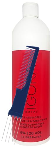 Royal 6% 20 Volume Developer 33.8 oz and Comb