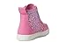 BILLY Footwear Kids Classic Lace High (Toddler/Little Kid/Big Kid) - Shoes for Kids - Canvas Upper - High-top Pink Print 5 Big Kid M