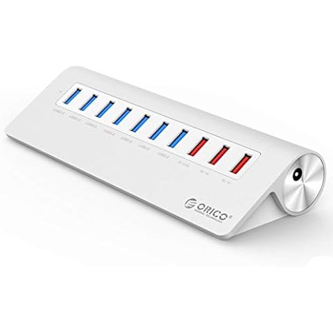 ORICO 48W Powered USB Hub with Fast Charging Cover