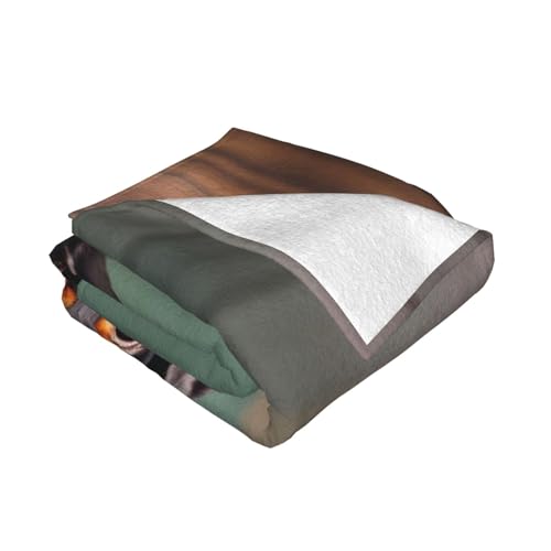 Couverture teckel idée cadeau originale pour anniversaire et fête - 3