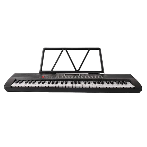 Piano électrique, Son Clair, Piano Professionnel avec 61 Touches et Fonctions Multiples pour Débutants - Les Beatles, Paul McCartney, John Lennon, RIngo Starr, George Harrison Piano électrique, Son Clair, Piano Professionnel avec 61 Touches et Fonctions Multiples pour Débutants – Image 3