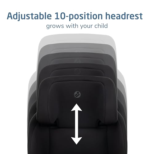 Maxi-Cosi Tanza Belt-Positioning Booster Car Seat with Back, Foldable Car Seat, Sea Shadow - image 3
