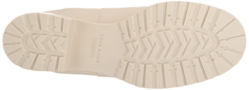 COLE HAAN WOMEN'S CAMEA CHELSEA BOOT WATER PROOF, IVORY LEATHER, 11 B US