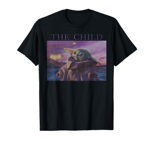 T-shirt Star Wars The Child poster graphique t-shirt coton geek Grogu homme femme