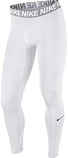 NIKE Men's Base Layer Training Tights, White/Matte Silver/White/Black, Small
