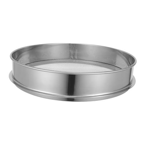 CIMAXIC Inoxidable para Jardinería Fino para Suelo y Compost Mallas Diseño Ergonómico y Fácil De Transportar