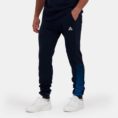 Pantalon homme Le Coq Sportif Heritage M coupe slim coton polyester XS