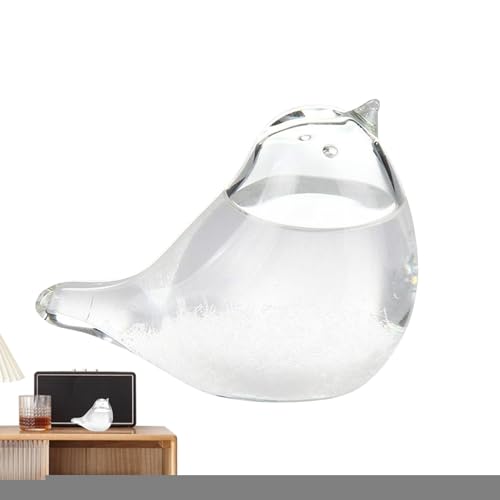 Sturmglas Vogelform Sturmglas | Wetterstationen Wettervorhersage Kreative Vorhersage Dekoratives - Vogel Kristall Tischdekoration Glas Kunsthandwerk