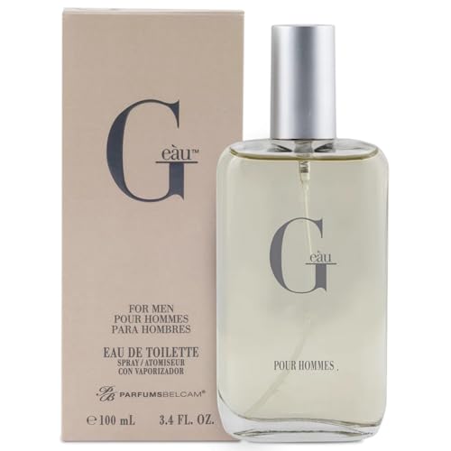 PB ParfumsBelcam G eàu Eau de Toilette Perfume Spray for Men - 3.4 Fl Oz Affordable Long Lasting Cologne, Modern Masculine Scent with Woody Citrus Fragrance Made with Premium Oils for All Day Use