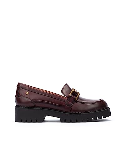 Image of PIKOLINOS Aldaya W6P3742 Women's Loafers - Premium Calfskin Leather Slip-On - Lightweight Comfort, Removable Insole, Medium & Wide Width Ergonomic Everyday Support
