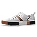 ZRO Men's Leather Sneakers, Casual and Fashion Shoes for Men'S03300 White 11
