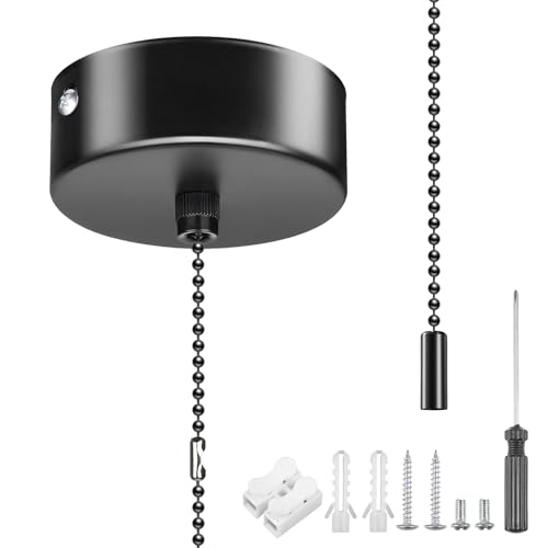 Wuisolqp CBP119 Chrom Badezimmer Zugschalter