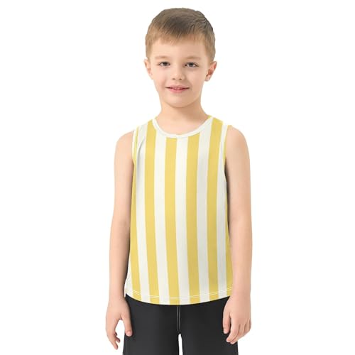 Tank Top for Boys Quick Dry Toddler Sleeveless Undershirts Round Neck Breathable Outdoor Tshirts2