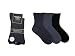 Produktbild 6 Paar Herren Gesundheitssocken Diabetiker EXTRA weiter Schaft besonders Venenfreundlich (43/46, Jeans/Navy)