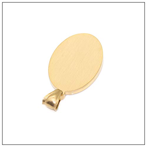 Fashion Stainless Steel Santa Maria Guadalupe Pendant Crystal Necklace,22inches Link Chain3